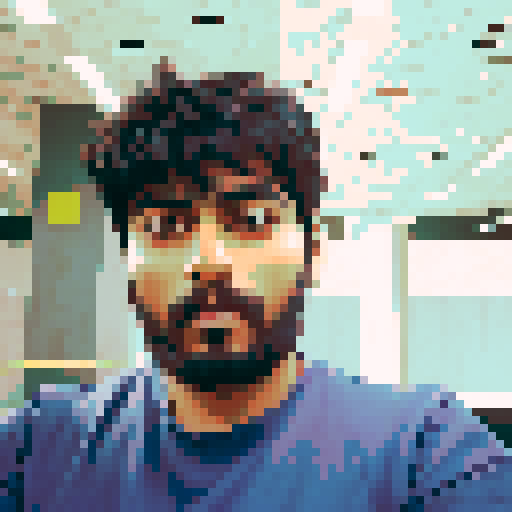 handsome anime indian man