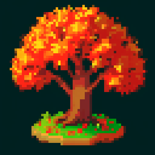 Falling Leaves Background