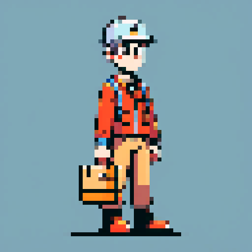 A young warehouse worker of Amazon Germany standing 