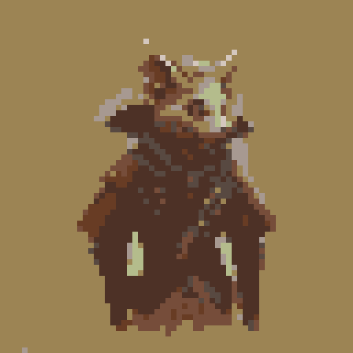 small fantasy icon of ratman archer with bow