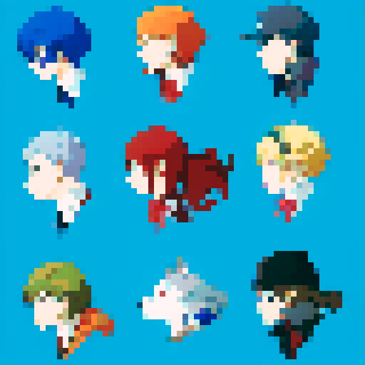 Persona 3 battle ui character portrait