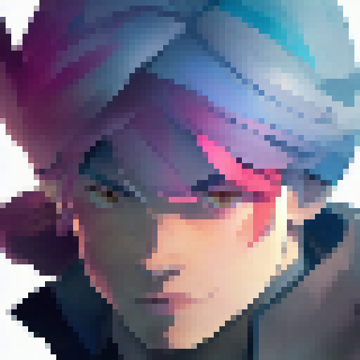 gerald from witcher, with sword, portrait