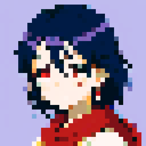 Anime style JRPG battle sprite