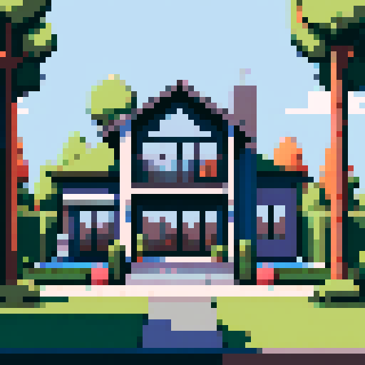 modern house in 2 storage