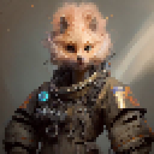 Portrait, street art, couleur