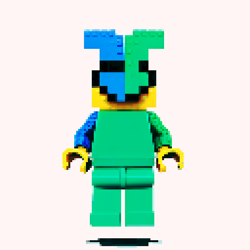 lego pixel, vibrant colors, blocky shapes, small plastic bricks, isometric perspective, retro video game, low resolution, 8-bit graphics, sharp edges, square grid, limited color palette, nostalgic feel, brick-built characters, iconic lego logo, digital recreation, detailed textures, crisp lines, simplified forms, nostalgic gaming vibes
