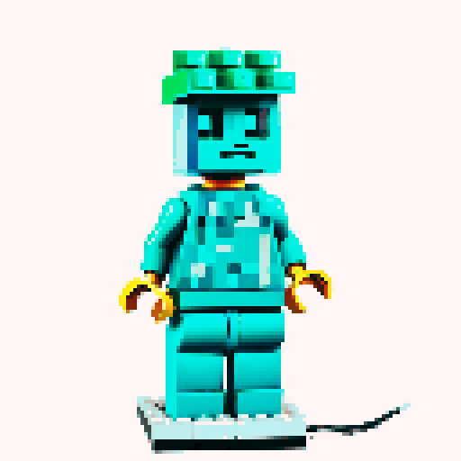 lego pixel, vibrant colors, blocky shapes, small plastic bricks, isometric perspective, retro video game, low resolution, 8-bit graphics, sharp edges, square grid, limited color palette, nostalgic feel, brick-built characters, iconic lego logo, digital recreation, detailed textures, crisp lines, simplified forms, nostalgic gaming vibes