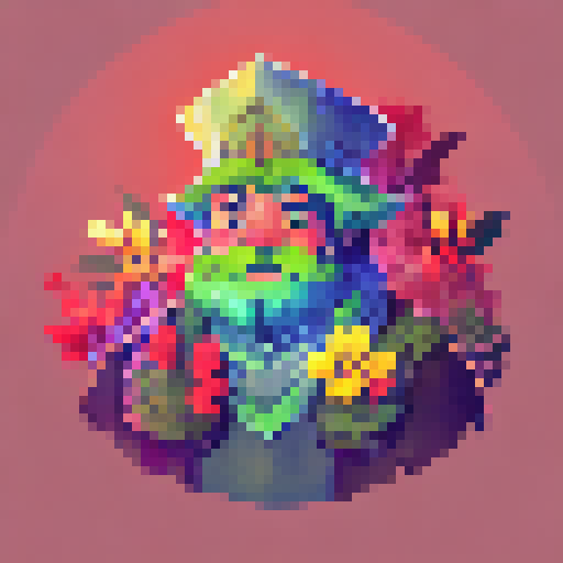 Admiral Adama stands in a lush, tropical landscape, holding a plate of Toast Hawaii, surrounded by vibrant flowers and trees, with a portrait style capturing his rugged determination.