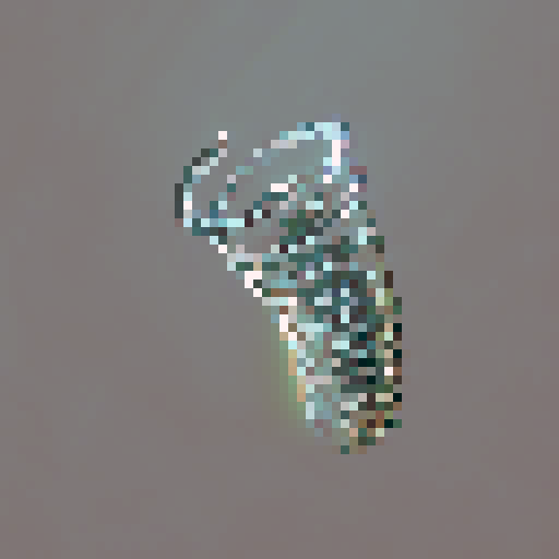 a coiled metal spring