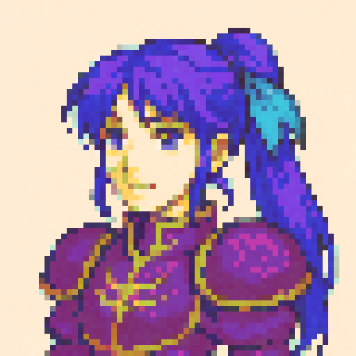 Fire emblem character wearing intricate armor
