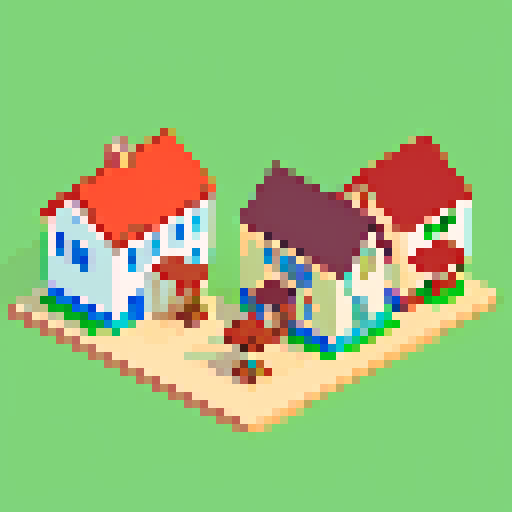 Small town background