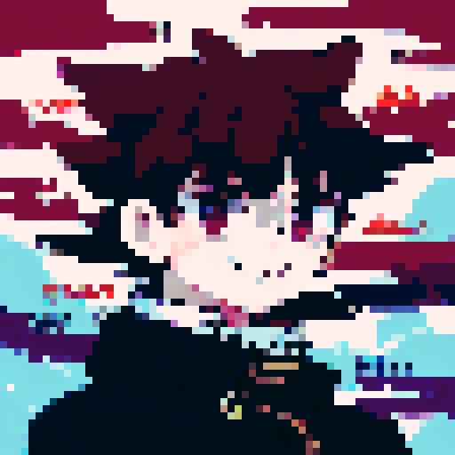 British frigate circa 1800 with a dark oak wooden hull, 14 gun ports, cream-white canvas sails on three tall masts Golden-brown stern carvings, reddish-copper bottom plating, turquoise Mediterranean waters. Weathered gray ropes and rigging under warm morning light, character portrait, close up, anime style, pixel art.