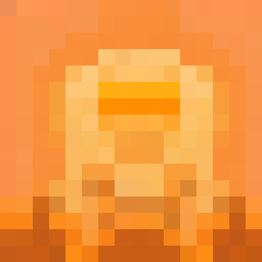 16x16 Minecraft game texture of a  lamp.