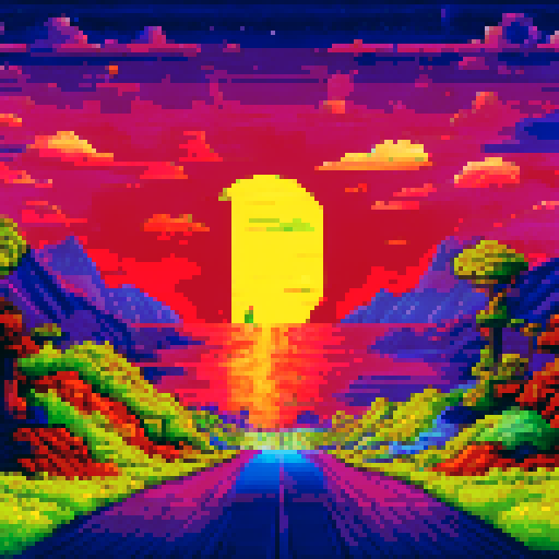 landscape stars cosmic galaxy sky