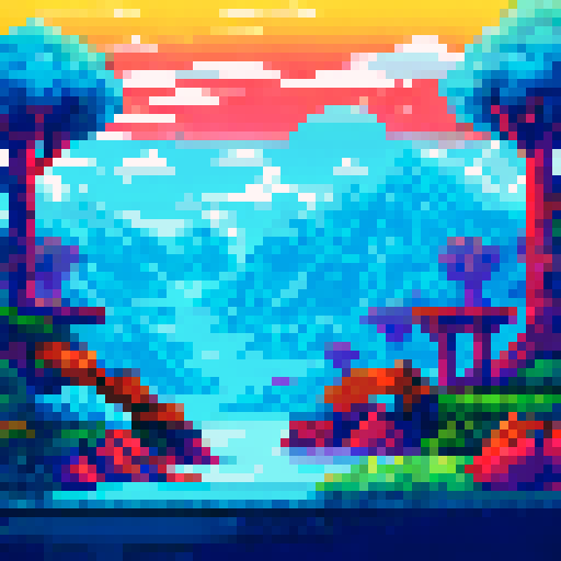 Beautiful Different scenery magic