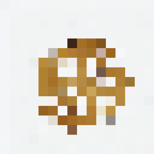 Gear, clock face, metal, shiny, intricate, gears interlocking, timepiece, gears rotating, 16x16 pixels, pixel art, game icon, close up, portrait, mechanical, time ticking