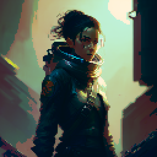 Female Rogue, stealthily navigating through shadows, slyly evading detection, with a thin frame, in a fantasy RPG art style, Holding a dagger,