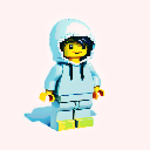 hoody pixel lego