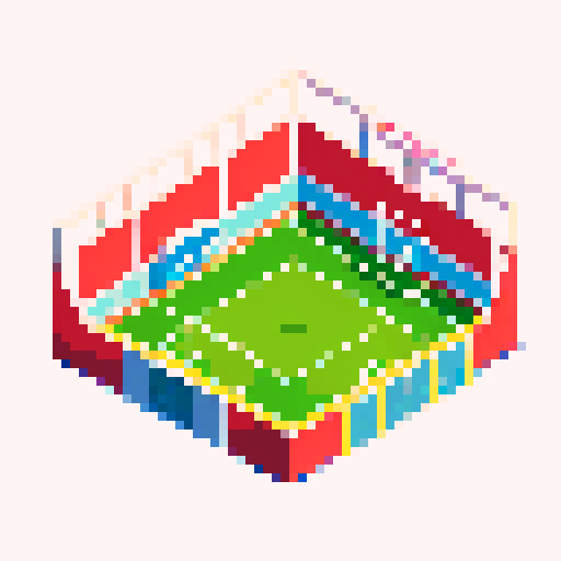 Soccer stadium, empty