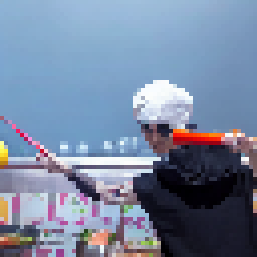 Colorful veggies and juicy meats sizzle in a steamy pan as chopsticks hover above, ready to dive into the mouth-watering stir-fry in a vibrant, dynamic anime style.