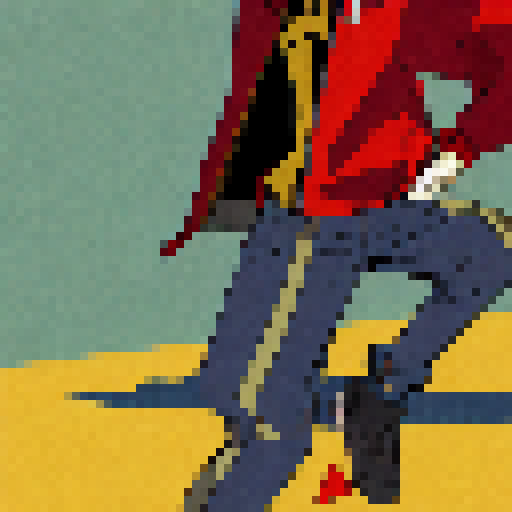16-year-old male with straight hair, dressed in a red hooded jacket and jeans, staring into a gleaming gold cup on a rectangular pedestal with a black background, all rendered in Anime style.