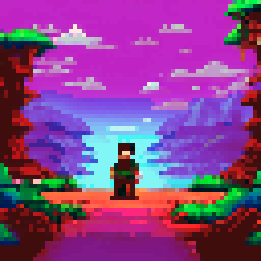 full-length man 2D, pixelart, white background, png