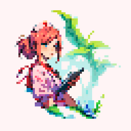 A RPG game character (Young male nurse)