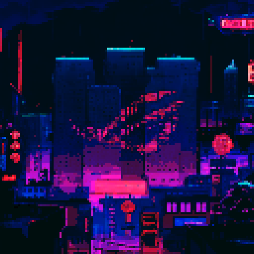 Neon city