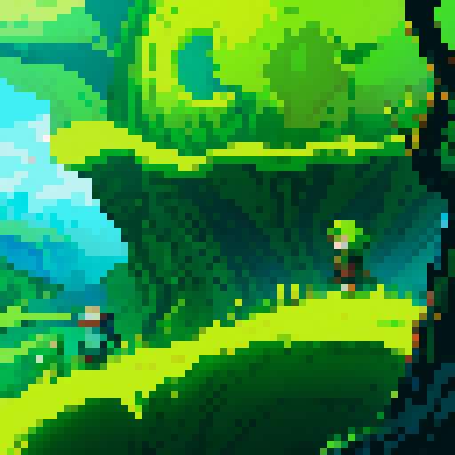 wave of green slime looming above heroes