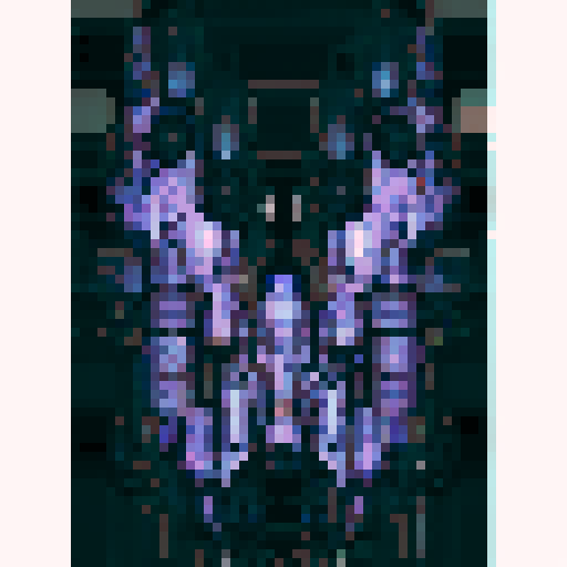 space battleship, sleek and angular, glowing blue propulsion engines, futuristic design, metallic hull with rivets, pixelated details, vibrant colors, starry background, shooting laser beams, intense action, dynamic composition