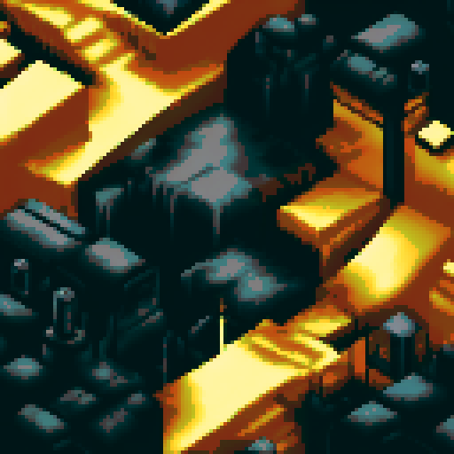 flat black and gold background