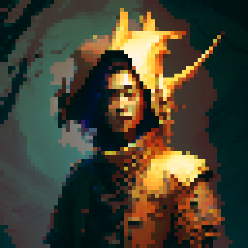 Samurai's fierce eyes glaring through blood-soaked hat, wielding a sleek katana in a mystical forest with glowing mushrooms, fireflies, and an approaching dragon in fantasy RPG style