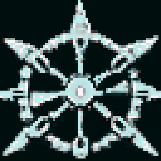 sci-fi, glowing laser sword, fan, vibrant colors, pixelated, detailed hilt, close-up, intense expression, futuristic, 32x32 pixels, sRGB, skillful art, game icon