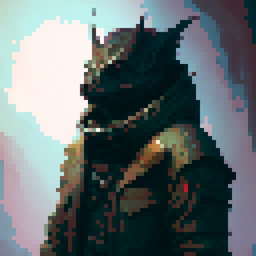 dark red and black beast