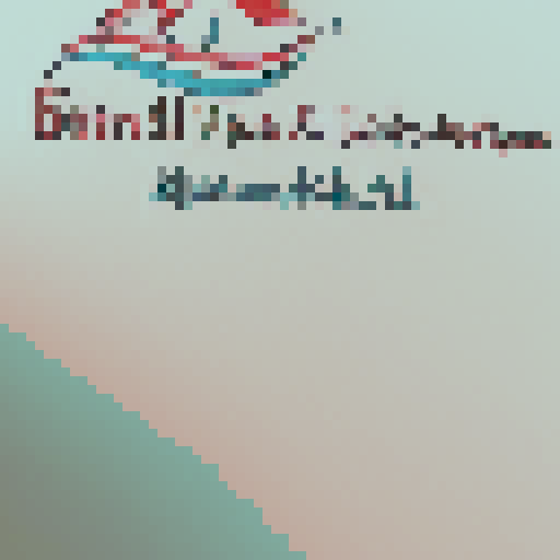 Create a clear and bright logo from the uploaded sketch with the same colors.