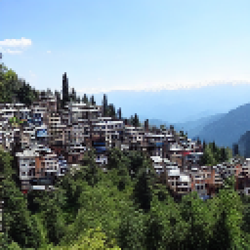 shimla houses and terrain