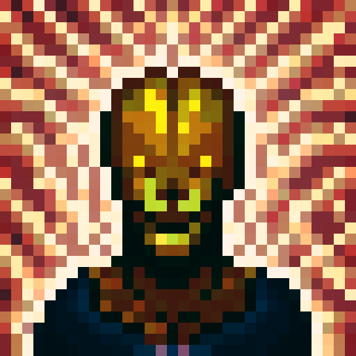 bold, fierce, and cute humanoid creature