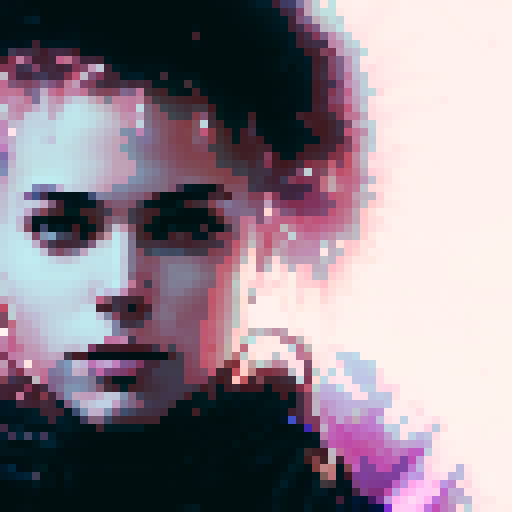 shimmering neon, cyberpunk, futuristic, darkly surreal. 

        "A towering skyscraper stands in the distance, its shimmering neon lights casting an eerie glow on the darkly surreal cityscape below, where a lone figure clad in cyberpunk attire navigates the futuristic streets."