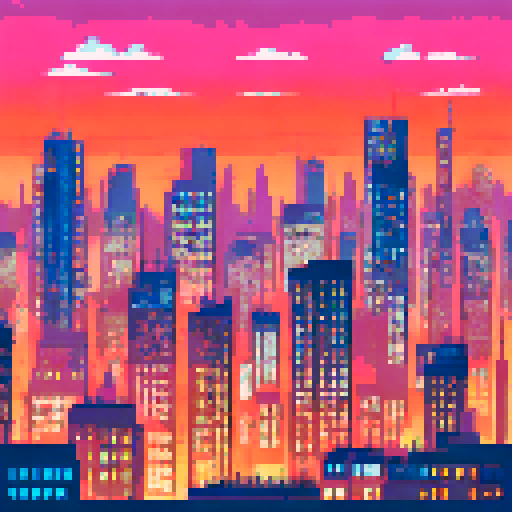 Rooftop taking up half the image, overlooking city at night, gritty, non colorful