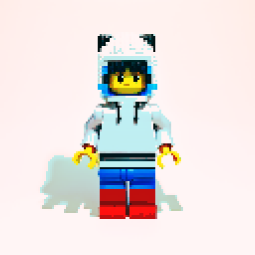 hoody pixel lego