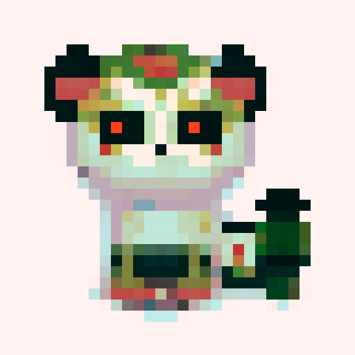 a cute jaguar in the forest