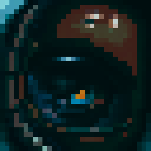 Depression, melancholic colors, anguished expression, skillfully crafted face, close-up portrait