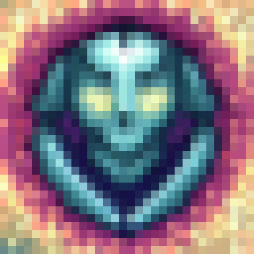 Pastel ghost, skeleton, underwater