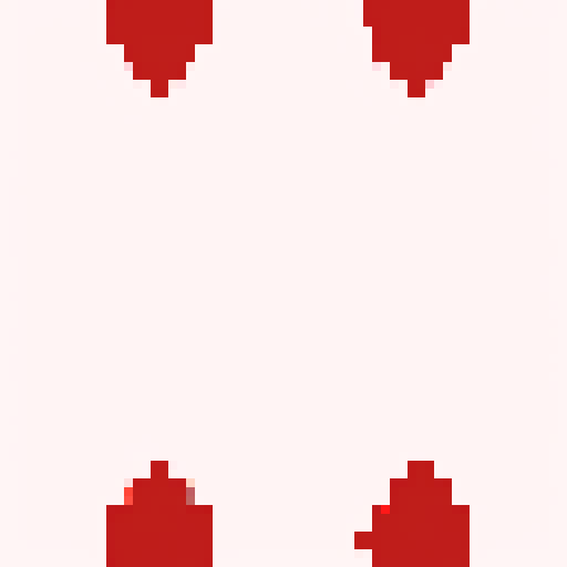 pixel art with a white background and a contour for the shape
