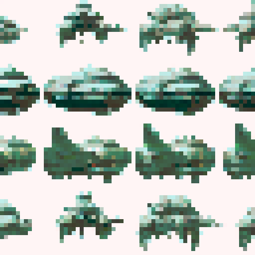 Star Wars inspired Space ship sprite sheet for Rpg Maker MV