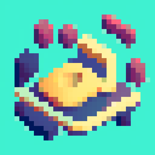 rising curve graph, retro pixel art, 2D, game asset for icon