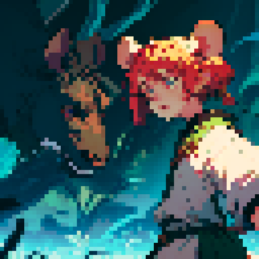 Mouse with three eyes