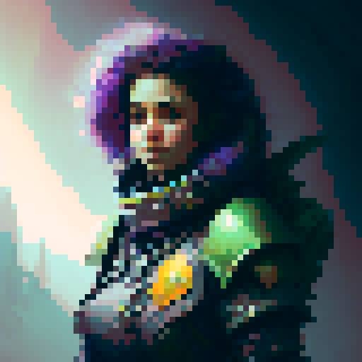 green armor death knight main character with an axe