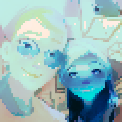 Deep blue sea and sky, a happy couple strolling on 520 Valentine's Day, captured in a serene landscape portrait.