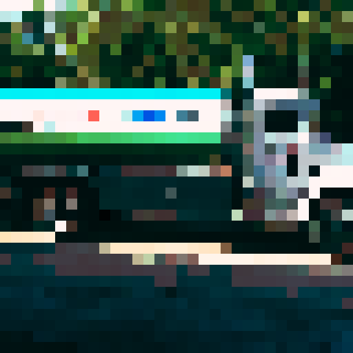 Fuel delivery truck with industrial background and vibrant colors, gears, cogs, pipes, valves.